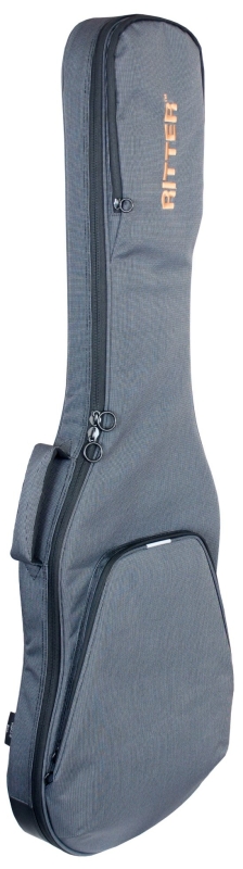 Ritter RGR3-B/MGB Gigbag Retro 3 Bass Guitar, Misty Grey